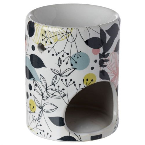 Ceramic Oil Burner - Pick of the Bunch Botanical (Set of 4 Assorted)