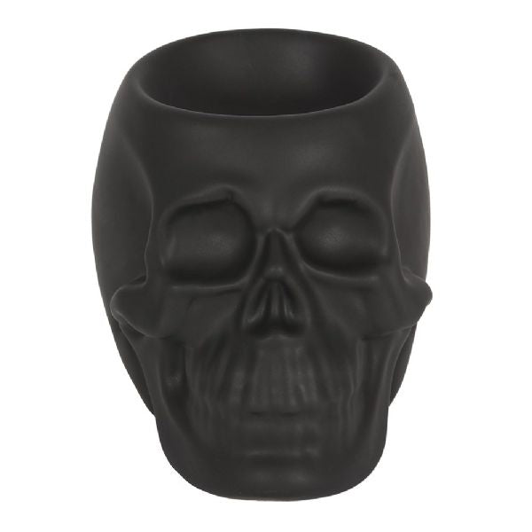 Oil Burner - Black Skull Oil Burner