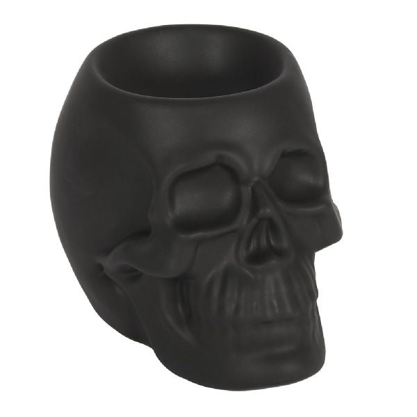 Oil Burner - Black Skull Oil Burner