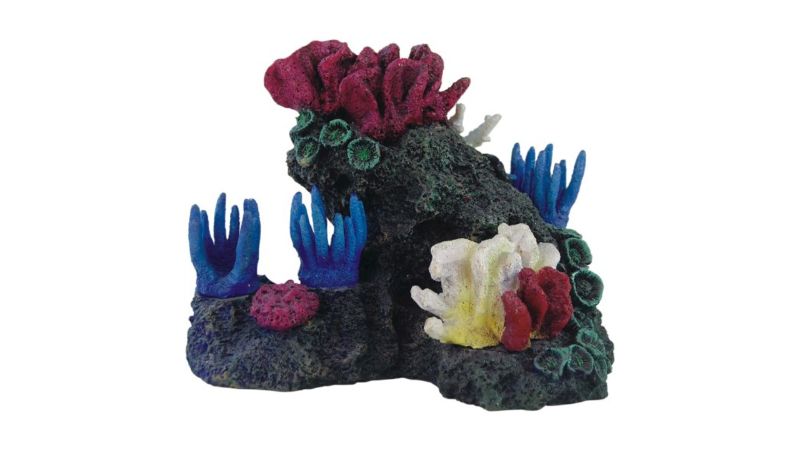 Aquatic Ornament -  Reef with Coral (20cm)