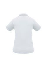 Sprint Womens Short Sleeve Polo - White