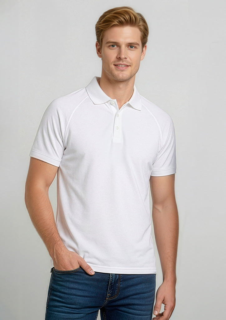 Sprint Mens Short Sleeve Polo - Royal