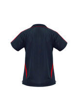 Ladies Flash Polo - Navy/Red - Size 12 - Biz Collection