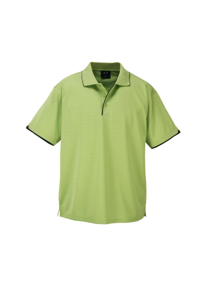 Mens Elite Polo - Pistachio/Navy - Size 3XL - Biz Collection