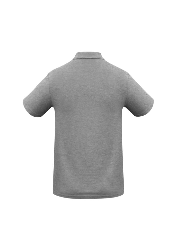 Kids Crew Polo - Grey Marle - Size 12 - Biz Collection