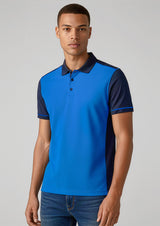 Dart Mens Short Sleeve Polo - Navy/Navy