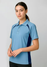 Splice Kids Short Sleeve Polo - Navy/White