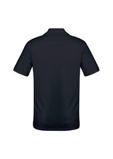 Aero Mens Short Sleeve Polo - Solid Black