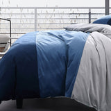 Super King Duvet Cover Set by Platinum Collection - Parker Blue