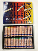 Artist Oil Pastel Set - Gallery Oil Pastel Mop-36s Sml