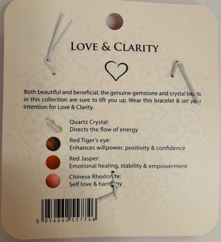Power Bracelet - Love and Clarity (Set of 6)