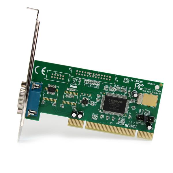 1 Port PCI RS232 Serial Adapter Card with 16550 UART - Connect Legacy Devices with Ease