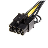 PCI Express 6 Pin to 8 Pin Power Adapter Cable for ATI & NVIDIA Graphics Cards