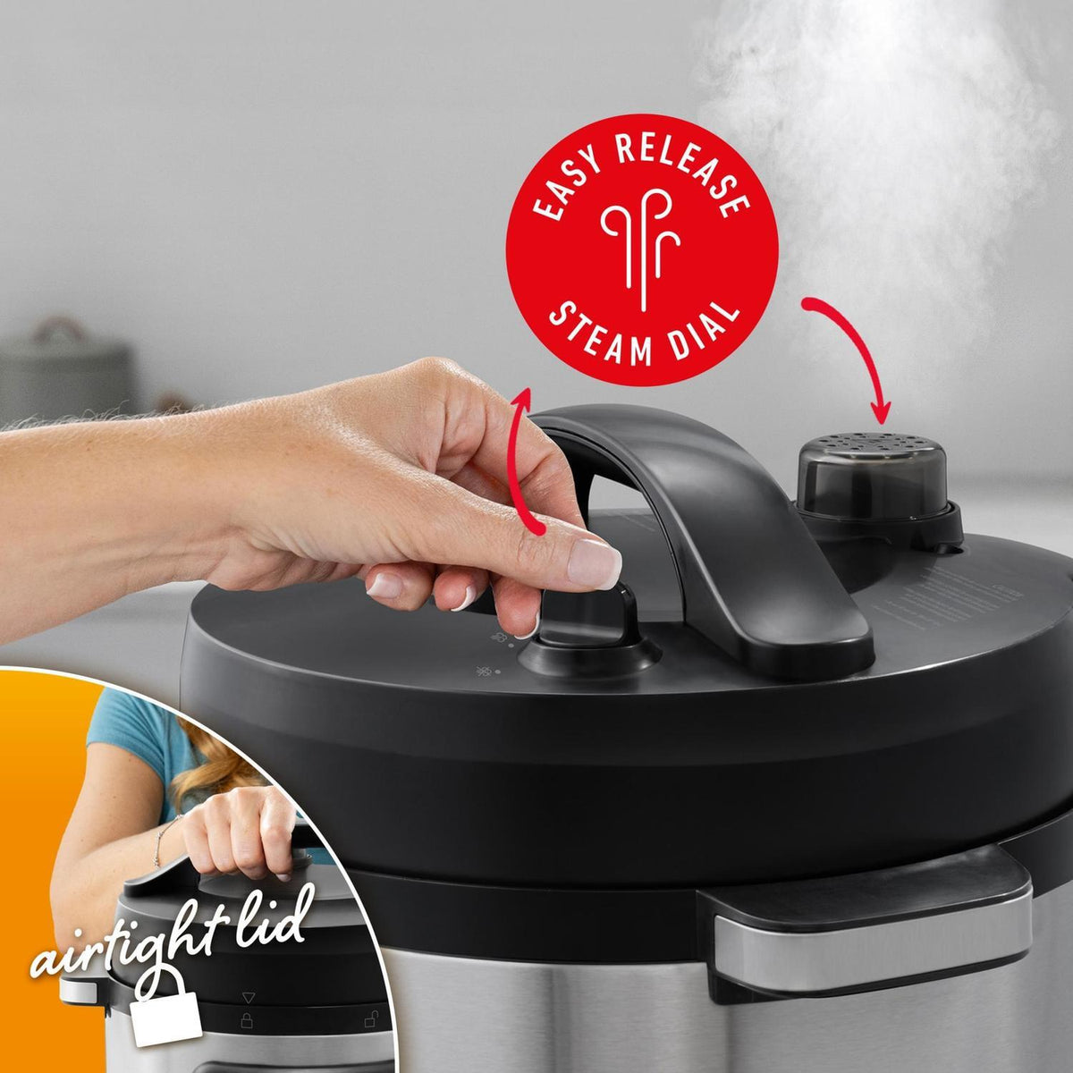 TURBO PRESSURE MULTICOOKER - SUNBEAM (5.7L)