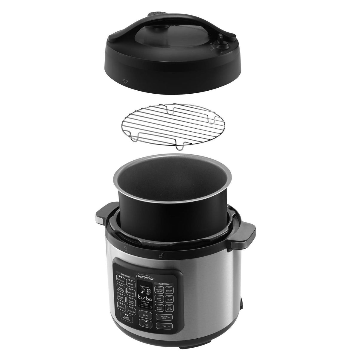 TURBO PRESSURE MULTICOOKER - SUNBEAM (5.7L)
