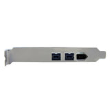 3-Port PCI Express FireWire Card Adapter - 2 IEEE 1394b & 1 IEEE 1394a Port for Fast Data Transfer