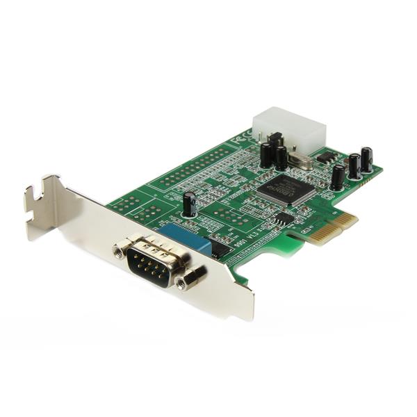 1-Port Low Profile RS232 PCI Express Serial Card with 16550 UART for Legacy Connections