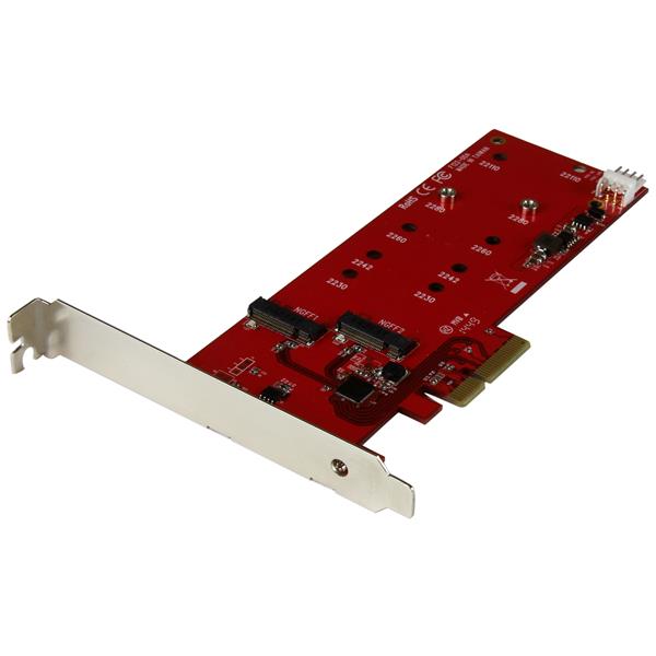 2x M.2 SATA SSD Controller Card - PCIe for Enhanced Storage Performance & Data Recovery