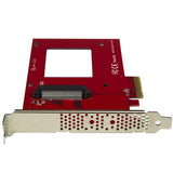 High-Speed U.2 to PCIe Adapter for 2.5" NVMe SSD - SFF-8639 - PCI Express 3.0 Support