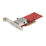 Dual M.2 PCIe SSD Adapter Card - High-Speed NVMe & AHCI Support for Enhanced Storage