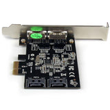 2x eSATA + 2x SATA III PCI Express Controller Card for High-Speed Storage Expansion