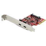PCIe USB 3.1 Card - 2x USB 3.1 Type C Gen 2 10Gbps PCI Express
