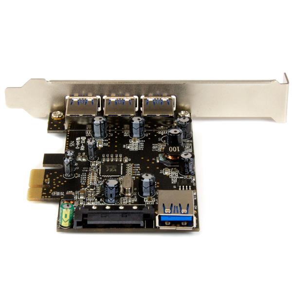 Smartfox 4-Port PCI Express USB 3.0 Card for High-Speed Data Transfer and Easy Expansion