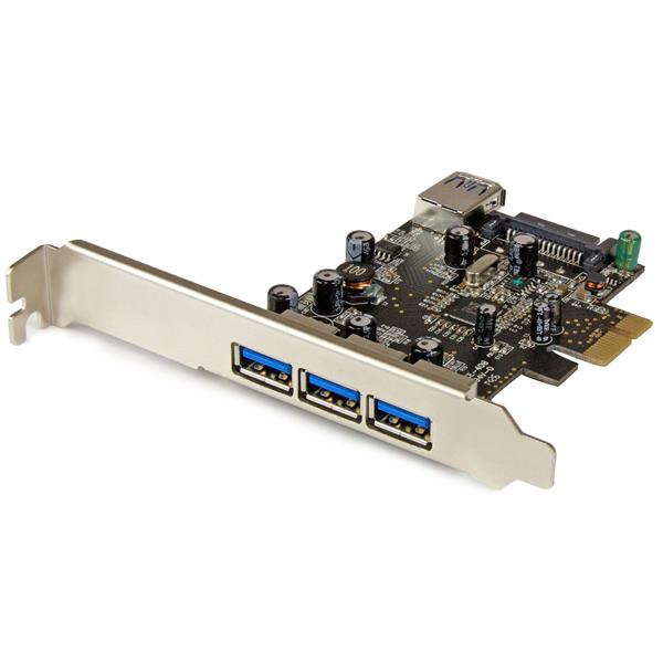 Smartfox 4-Port PCI Express USB 3.0 Card for High-Speed Data Transfer and Easy Expansion