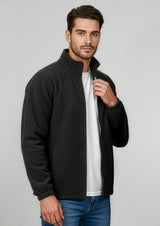 Plain Mens Jacket - Black