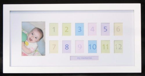 Baby My Memories 12 Opening - Photo Frame (50 x 26cm)