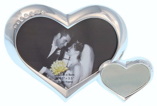 Double Heart Photo frame