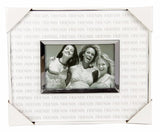 Shadow Words White Silver Photo frame - Friends