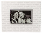 Shadow Words White Silver Photo frame - Memories