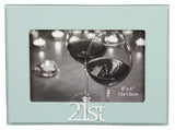 Turquoise 4x6 Photo Frame 21st