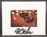 4x6 Photo Frame With Words - 40th