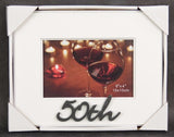 4x6 Photo Frame With Words - 50th