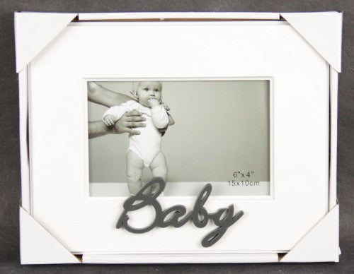 4x6 Photo Frame With Words - Baby