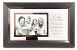 Photo Frame With Mirror Edge - Family