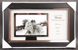 Photo Frame With Mirror Edge- Mum