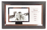 Photo Frame With Mirror Edge- Mum