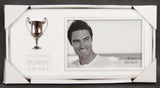 Photo Frame With Silver Trophy - Husband