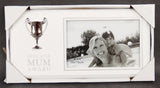 Photo Frame With Silver Trophy - Mum