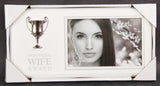 Photo Frame With Silver Trophy - Wife