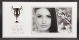 Photo Frame With Silver Trophy - Wife