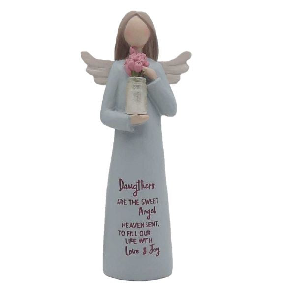Flower Angel Figurine 12.5cm Daughters