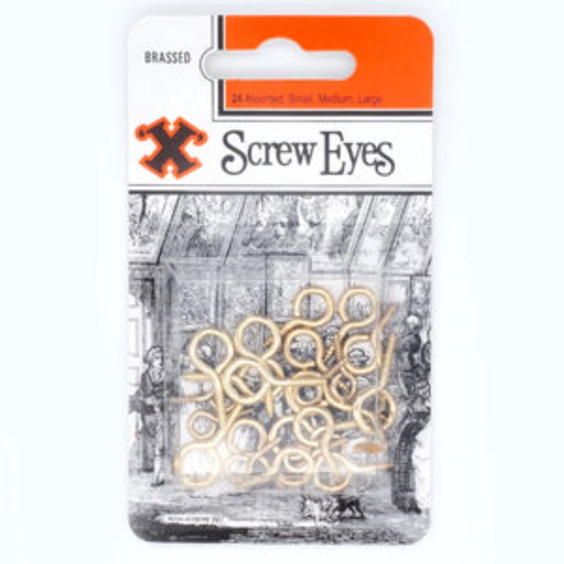 Screw Eyes - Blister Pack Bayonet X