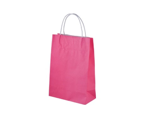 Paper Bag Paradise Pink Kraft Junior - (250 Bags) 29 x 20cm