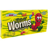 TB Sour Jelly Worms 100gm - Box of 10 Packs