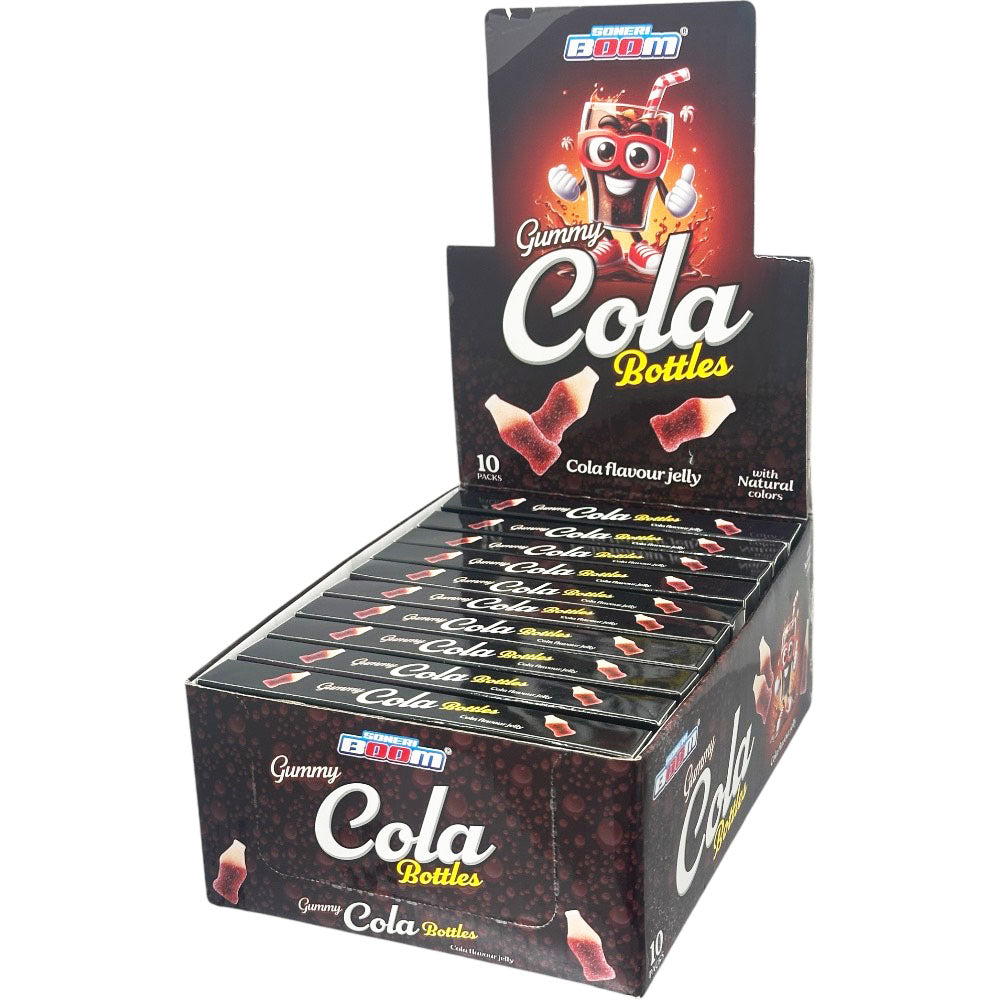 TB Sour Jelly Cola 100gm - Box of 10 Packs