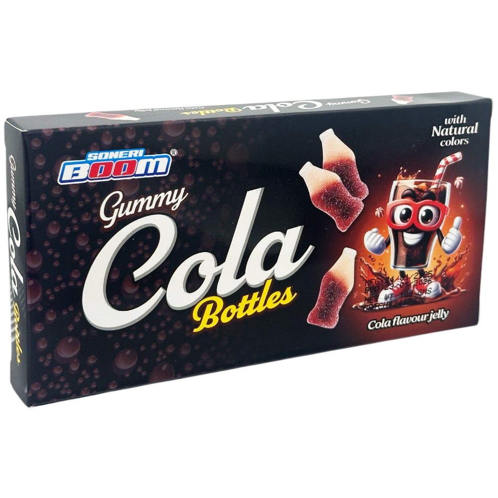 TB Sour Jelly Cola 100gm - Box of 10 Packs